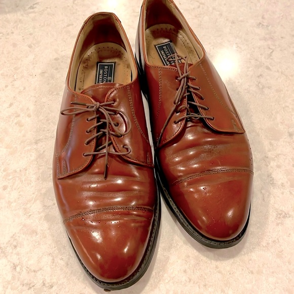 Bostonian Cap Toe Oxford Brown 10.5 C - Picture 1 of 5